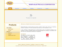 Tablet Screenshot of mecsales.co.in